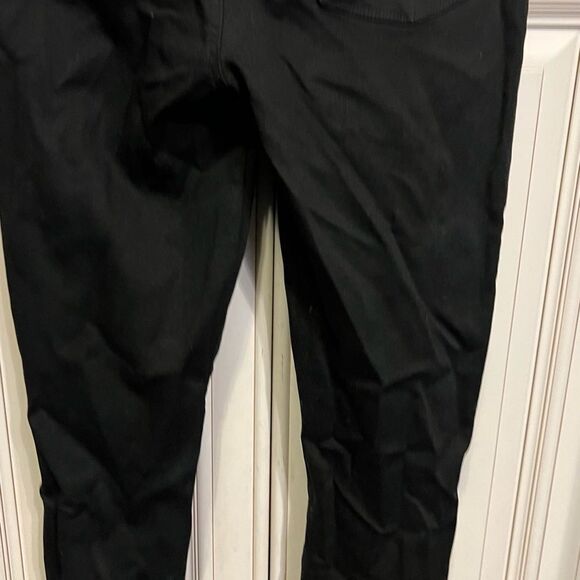 Hudson Bullocks High Rise Lace Up Jeans in Black Coated Sz 28 - Picture 9 of 11